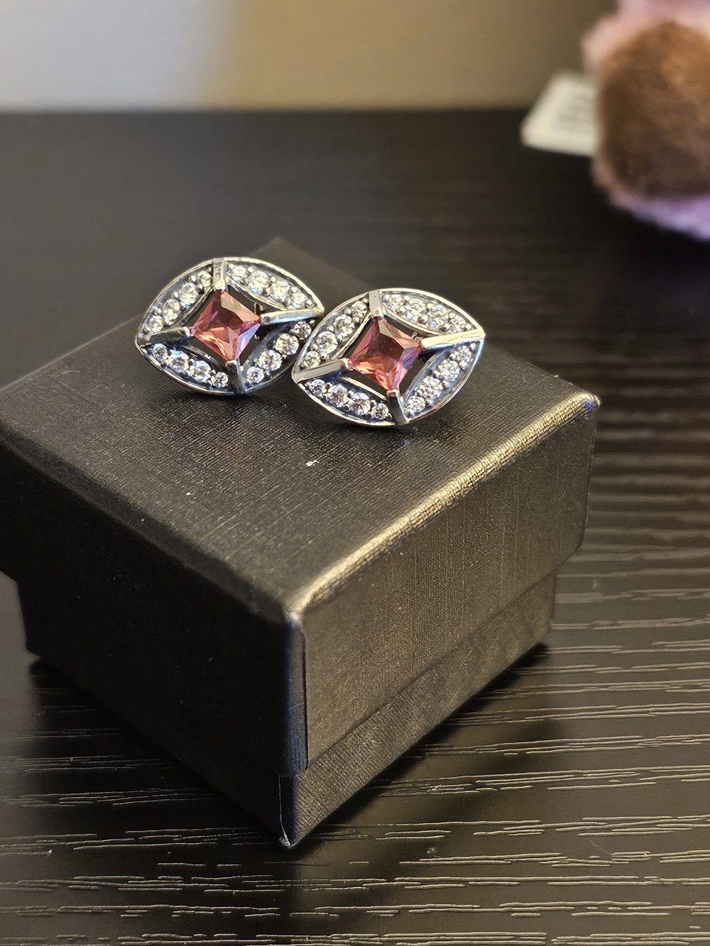 Bomb Party Ruby Stud Earrings
